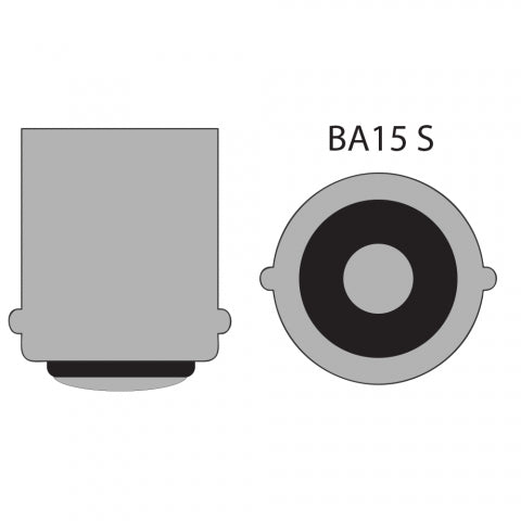 Bec LED de frana auto BA15S SMD 12V 5W 290lm Carguard 1buc