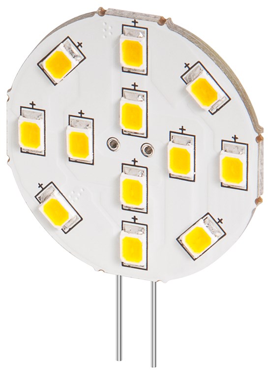 Bec LED G4 2W 12V alb cald 3000K 230lm Goobay 30588