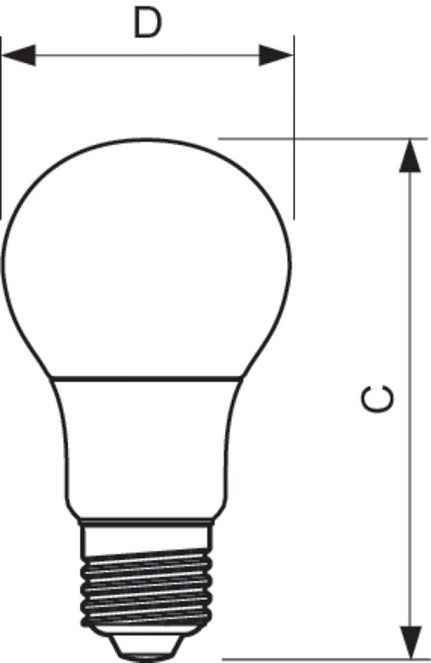 Bec LED Philips E27 A60 7.5W (60W) 806lm lumina naturala 4000K 929001234702