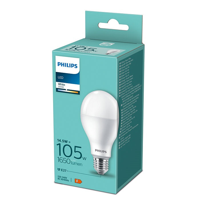 Bec LED Philips E27 A67 14.5W (105W) 1650lm lumina calda 3000K 929002003896