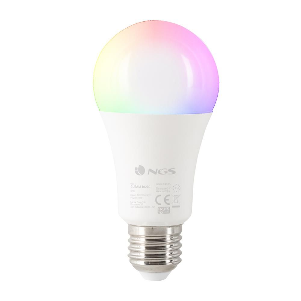 Bec LED Smart WiFi+BT E27 10W RGB 806lm Gleam 1027C NGS