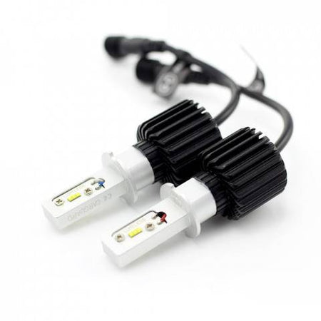 Becuri Far auto LED H3 set 2buc 12-24V 4000lm Lumina Alba CARGUARD