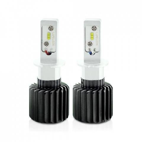 Becuri Far auto LED H3 set 2buc 12-24V 4000lm Lumina Alba CARGUARD