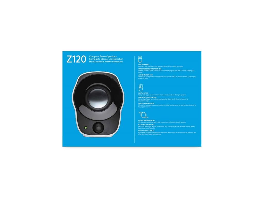 Boxe 2.0 Logitech Z120 USB 2W