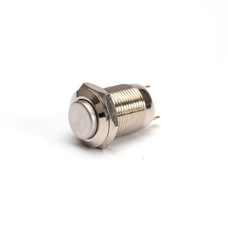 Buton antivandal OFF/(ON) 3A/250VAC fara retinere 12mm metal