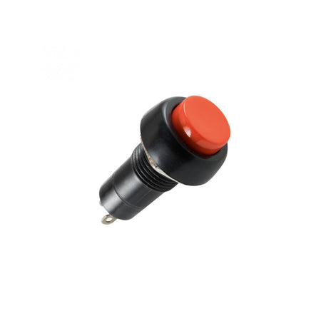 Buton comanda OFF - (ON) incastrabil 12mm 250V/3A rosu HOME