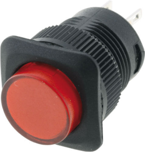 Buton Comutator actionat prin apasare 2 pozitii OFF-(ON) fara retinere SPST-NO 1.5A/250VAC SCI R13-508A-05-BR
