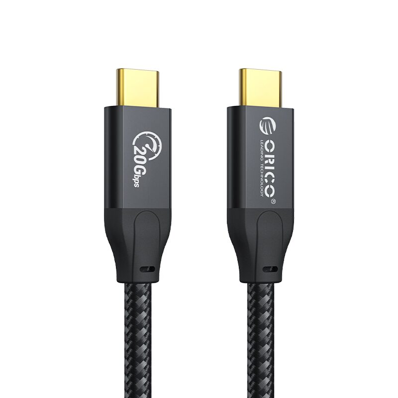 Cablu 100W 4K60Hz USB Type C - USB Type C 1m Gen2.2 20Gbps negru Orico CM32-10-BK