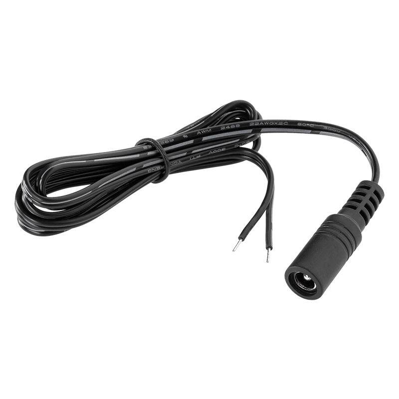 Cablu 1m cu conector DC 2.5x5.5mm pentru surse LED