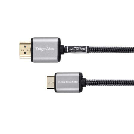 Cablu 2.0 HDMI la mini HDMI 1.8m Profesional Kruger&Matz