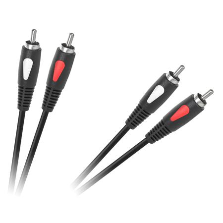 Cablu 2x RCA 3m Eco-Line Cabletech