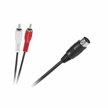 Cablu 5 Din la 2x RCA 1.5m Cabletech