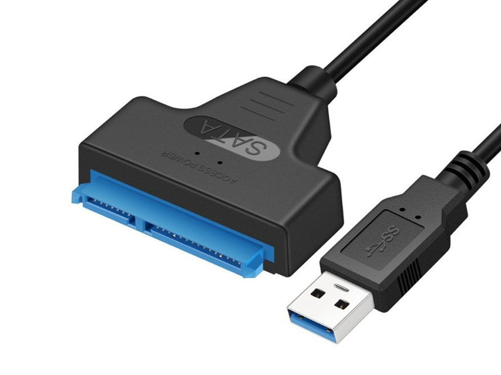 Cablu adaptor convertor USB 3.0 - SATA 22 pini pentru HDD si SSD