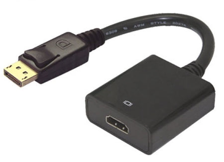 Cablu adaptor DisplayPort tata intrare la HDMI mama iesire 4K 30HZ