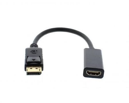 Cablu adaptor HDMI mama - Displayport tata 0.2m Well