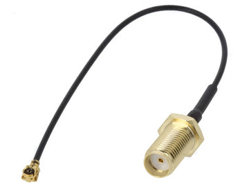 Cablu adaptor IPEX mama 90 grade - SMA mama drept 50cm JC Antenna AD.ANT.021.4