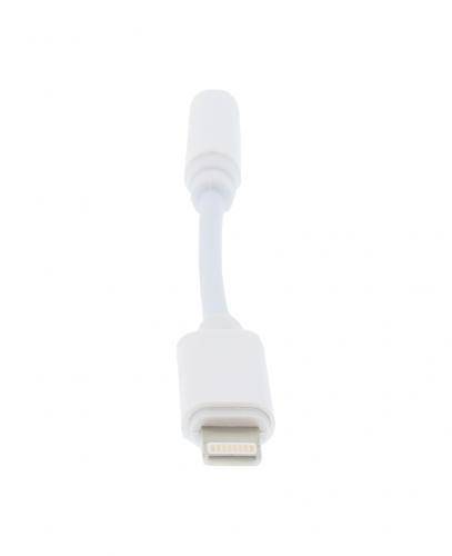 Cablu adaptor Lightning tata - STEREO Jack 3.5 mm mama 10cm Well