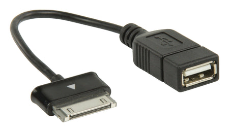 Cablu adaptor OTG Samsung 30 pini tata - USB A mama 0.2m Valueline