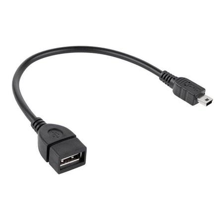 Cablu adaptor pentru casa de marcat fiscala cu functie OTG mini USB tata - USB mama 15cm Conecto