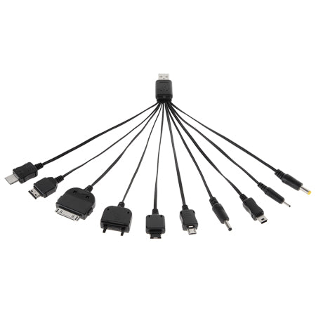 Cablu adaptor USB universal 10 tipuri Cabletech