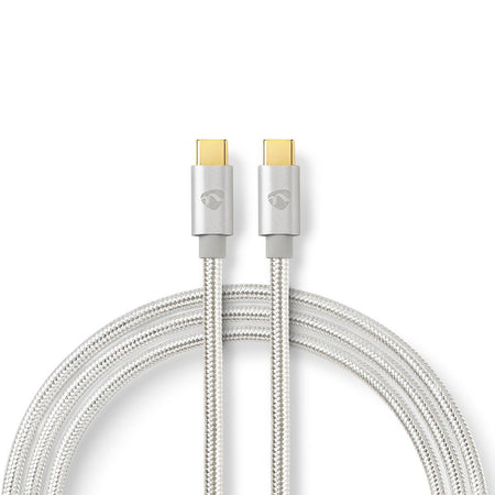 Cablu alimentare sincronizare Nedis USB Type C 2.0 - USB Type C 2m 100W