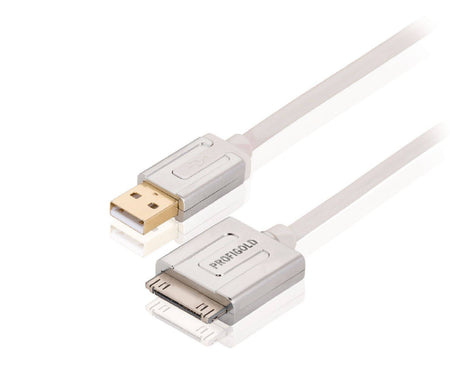 Cablu Apple iPad iPhone - USB de inalta calitate 1m alb Profigold