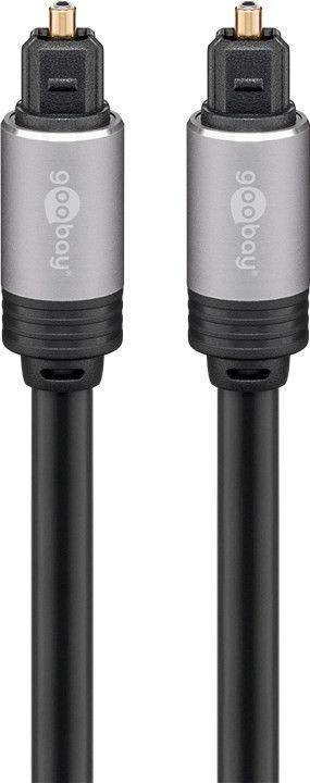 Cablu audio digital Toslink tata - Toslink tata 0.75m Goobay Plus