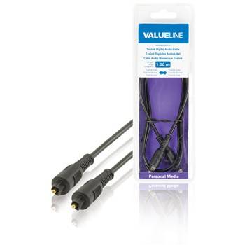 Cablu audio digital Toslink tata - Toslink tata 1m Valueline