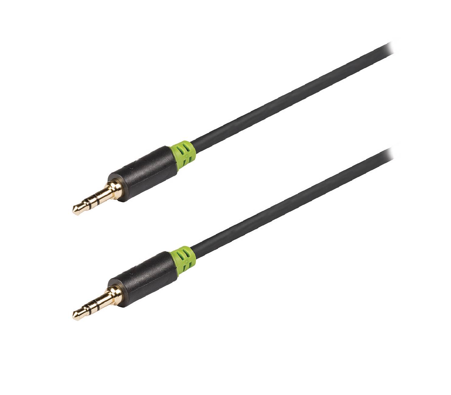 Cablu audio ecranat Jack Stereo 3.5 mm tata-tata 2m gri Konig