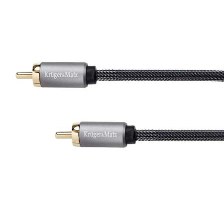 Cablu audio RCA 1.8m Profesional Kruger&Matz