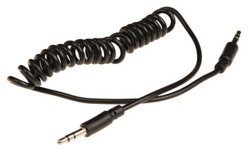 Cablu audio spiralat 3.5 mm tata - 3.5 mm tata 1m Valueline