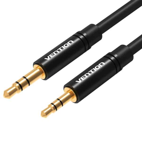 Cablu audio stereo Jack 2.5mm - 3.5mm 3pin tata-tata 1.5m negru VENTION BALBG