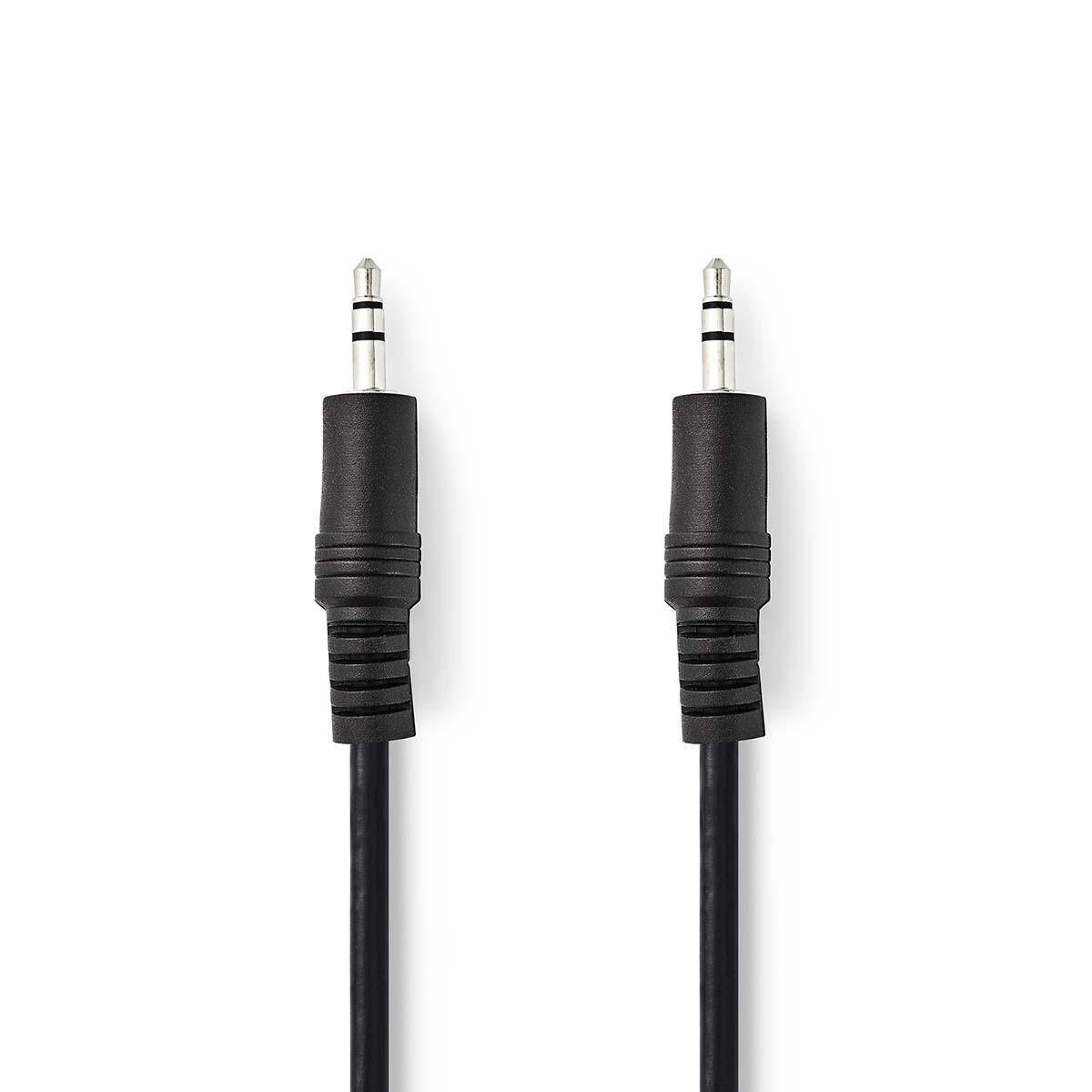 Cablu audio Stereo Jack 3.5 mm tata - 3.5 mm tata 2m Nedis