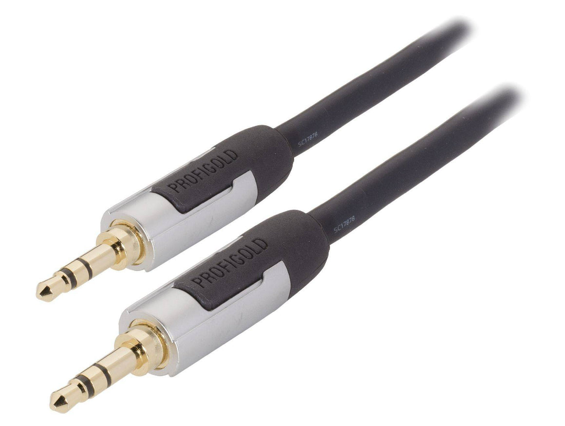 Cablu audio stereo Jack 3.5 mm tata-tata 2m OFC Profigold