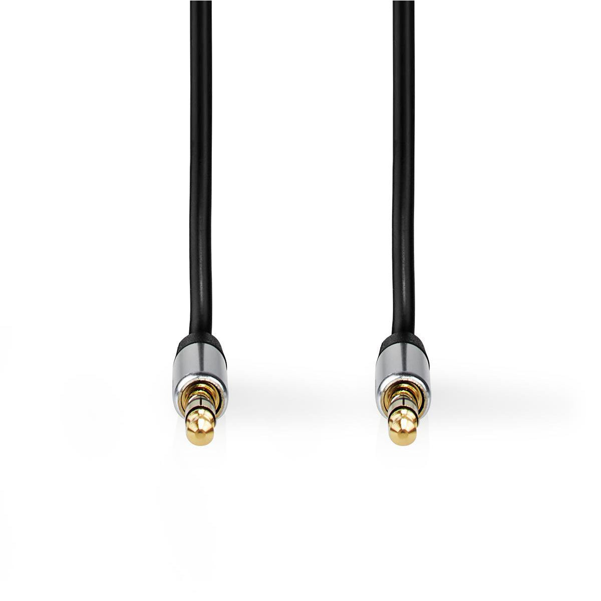 Cablu Audio Stereo Nedis Jack 3.5 mm - 3.5 mm 1m negru