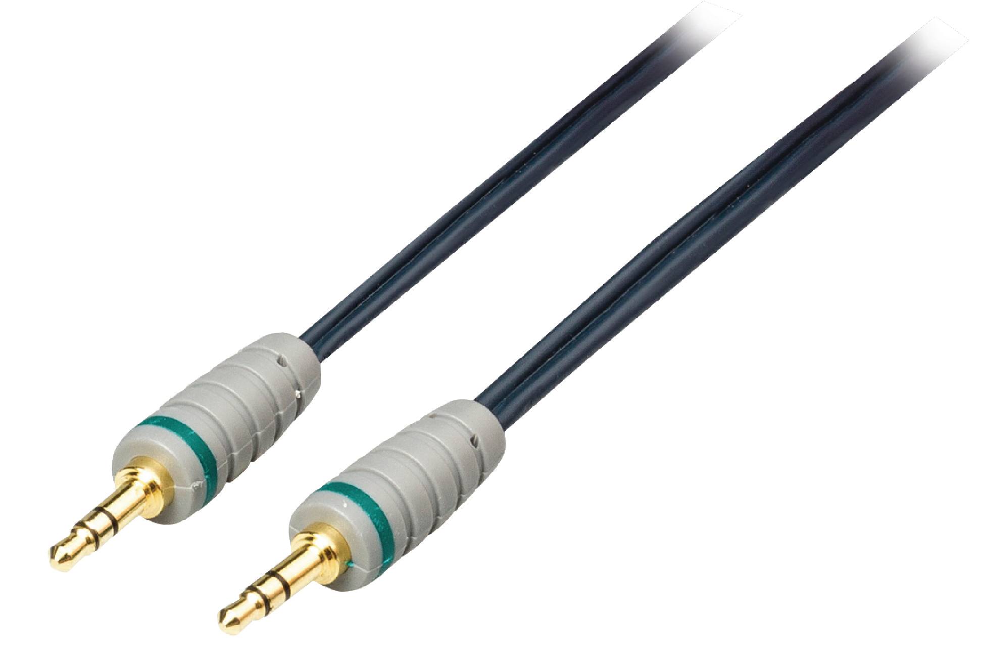 Cablu audio stereo OFC cupru Jack 3.5 mm tata-tata 2m Bandridge