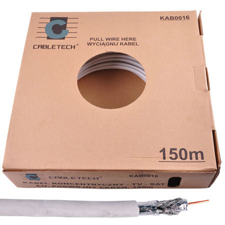 Cablu coaxial 5.8mm dublu ecranat miez cupru Cabletech KAB0016