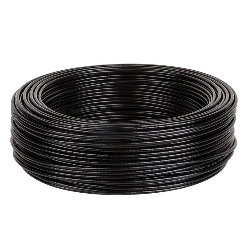 Cablu COAXIAL H155 50 ohm 5.4mm PVC negru CABLETECH