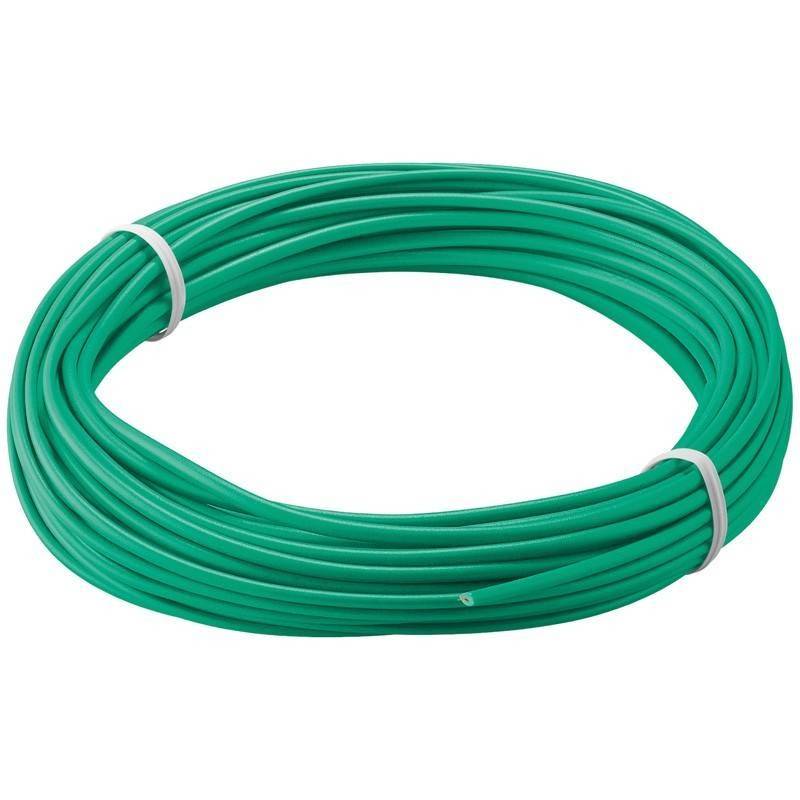 Cablu cupru multifilar izolat 10m verde 1x0.14mm Goobay