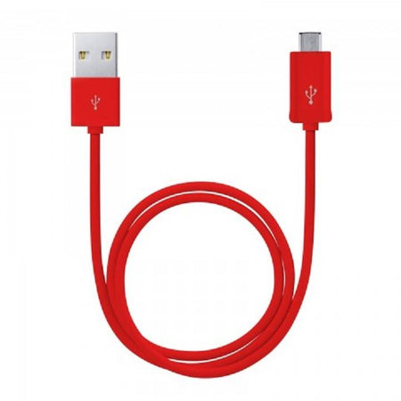 Cablu de date micro USB invelis material plastic diferite culori 1m Delight