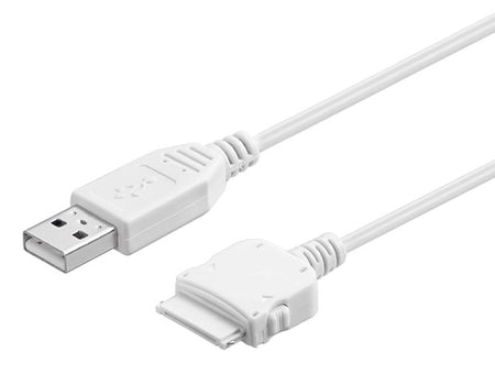 Cablu de date si incarcare USB 1.2m Apple iPhone 4S iPad 1-2-3 alb