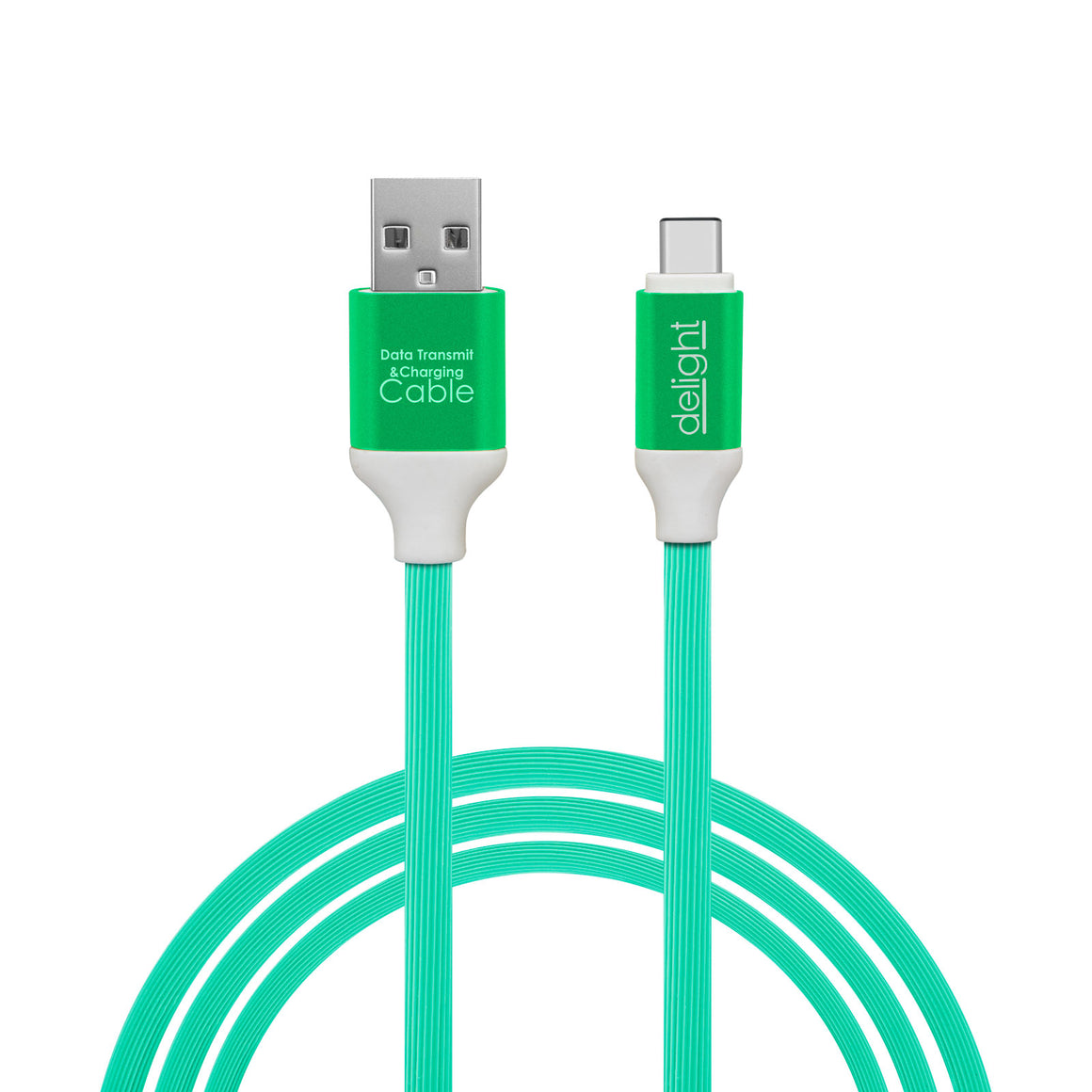 Cablu de date si incarcare USB Type C invelis siliconic 1m 2.1A Delight