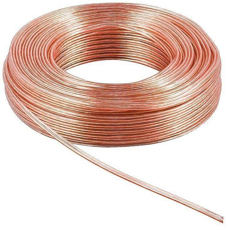 Cablu difuzor cupru 2x2.5 mm transparent 10m OFC 99.9% oxygen-free copper Goobay 15130