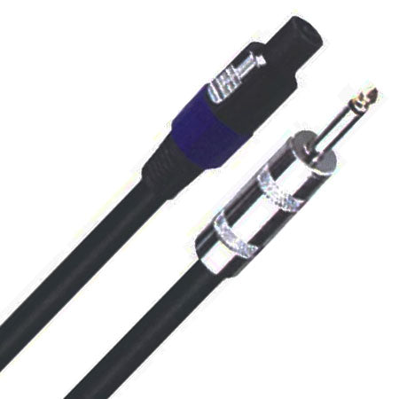 Cablu difuzor Jack tata 6.3mm la Speakon 10m 2x1.5mm2 ibiza