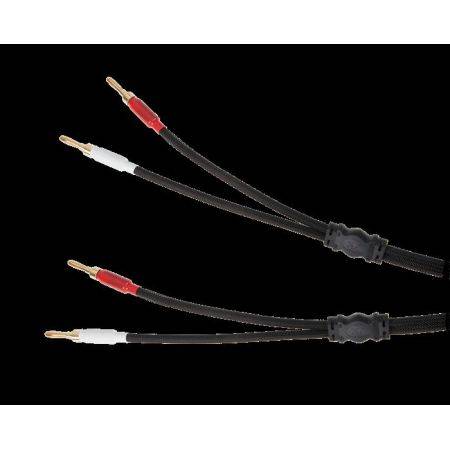 Cablu difuzor Profesional cu mufe tip banana 3m AWG16 1.5mm cupru Kruger&Matz KM0334