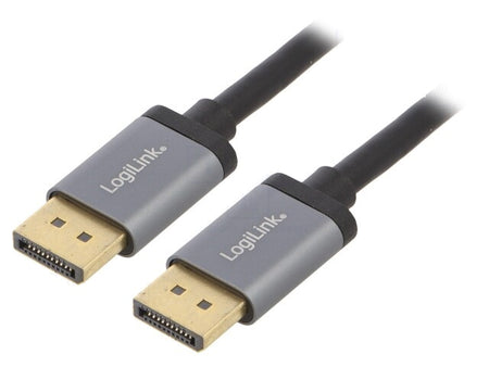 Cablu DisplayPort v1.2 HDCP v1.3 1m tata-tata negru LOGILINK CDA0100