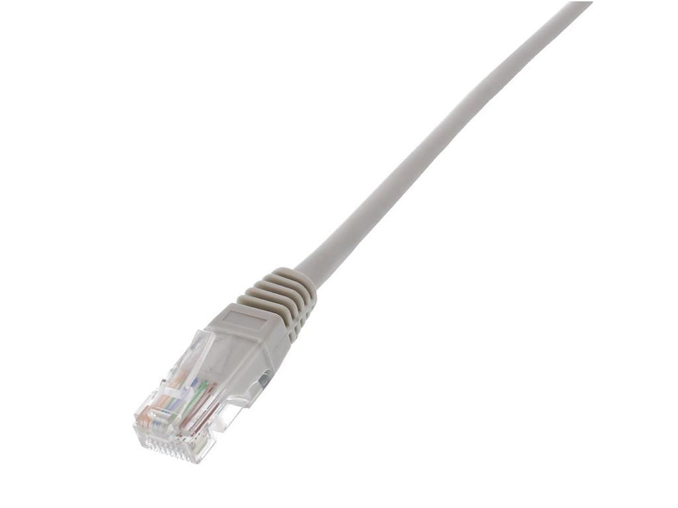 Cablu FTP Cat5e patch cord 1m RJ45-RJ45 ecranat gri Well