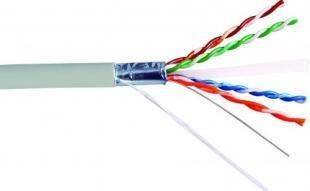 Cablu FTP CAT6 8 fire 0.56mm din cupru OFC ecranat Well