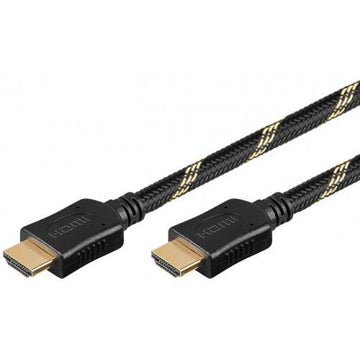 Cablu Hdmi 1.5m 2.0v Ethernet 3D manta bumbac Goobay