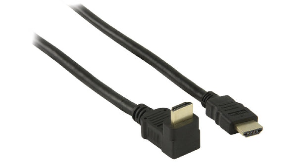 Cablu HDMI 90 grade cu functie Ethernet 5m VALUELINE